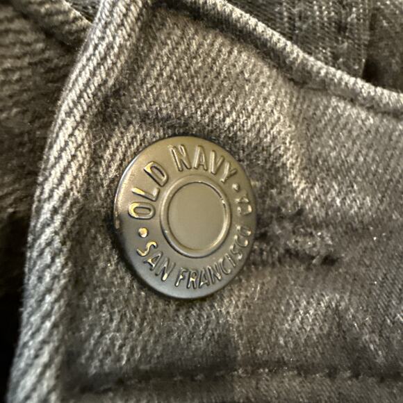 Old Navy Jeans Womens size 28 Black The Power Jean Perfect Straight Ankle Casual - Picture 6 of 11